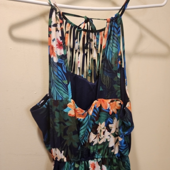 Candie's tropical  romper  with skirt size M - Picture 15 of 16